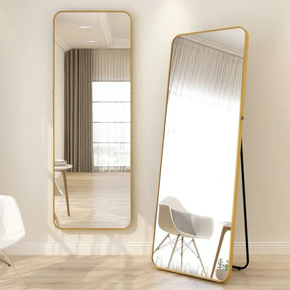 Modern Shiny Full-Length Mirror