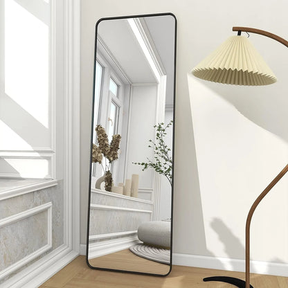 Modern Shiny Full-Length Mirror