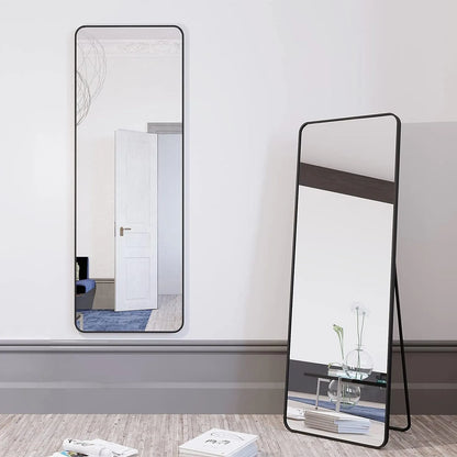 Modern Shiny Full-Length Mirror