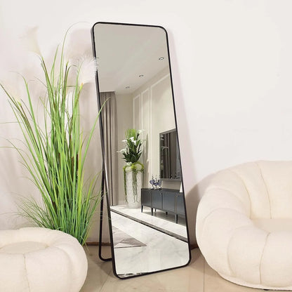 Modern Shiny Full-Length Mirror