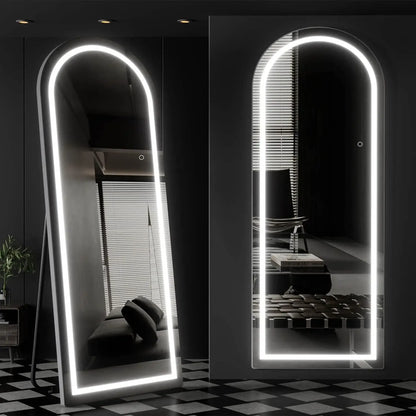 Luxury Modern Full-Length Arched Wall Mirror