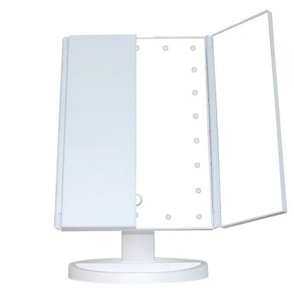 Touch Trifold XL Dimmable LED Makeup Mirror