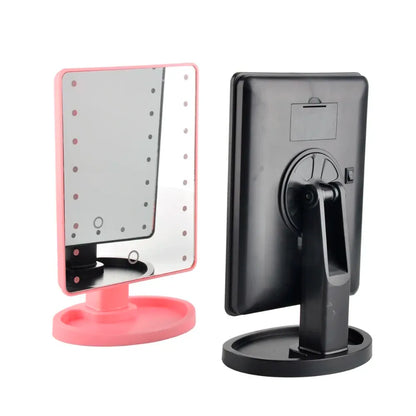 Touch Pro LED Makeup Mirror USB Charger