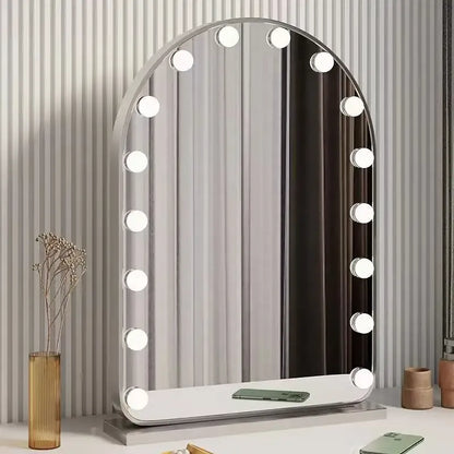 Arched Hollywood Vanity Mirror 50cmx70cm