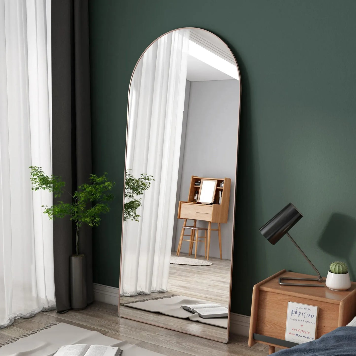 Premium Arched Full Length Mirror