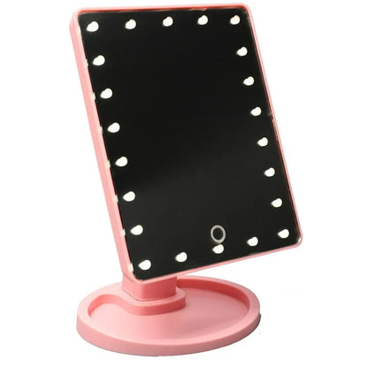 Touch Pro LED Makeup Mirror USB Charger