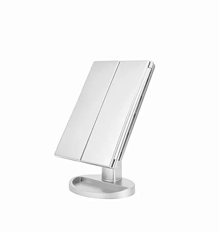 Touch Trifold XL Dimmable LED Makeup Mirror