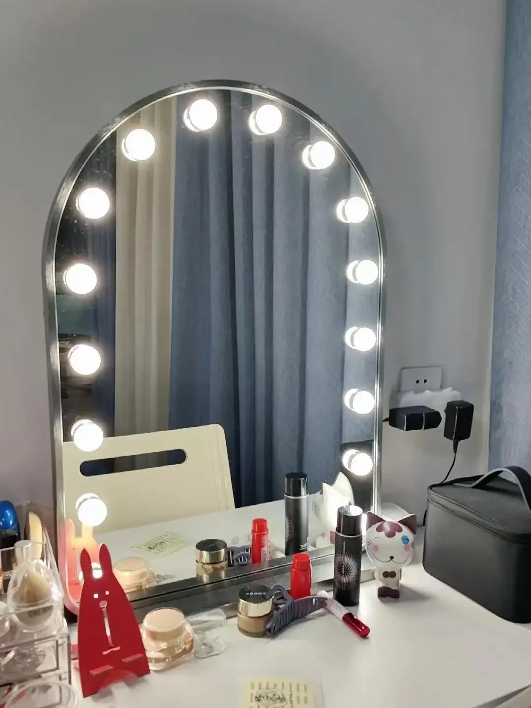 Arched Hollywood Vanity Mirror 50cmx70cm