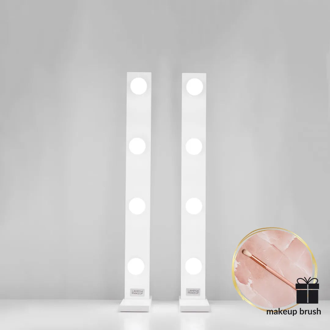 Portable LED Vanity Light Kit – 4 Adjustable Light Bars for Makeup